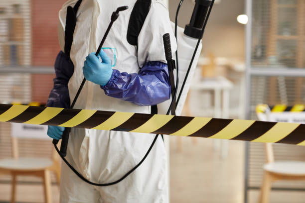 Professional Biohazard Cleanup technician working in Adairsville, GA